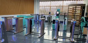 国万智慧门禁通道综合管理系统架构图