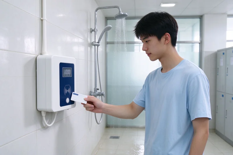 国万科技-宿舍智能水控系统（IC卡刷卡控水、预付费节水管理）