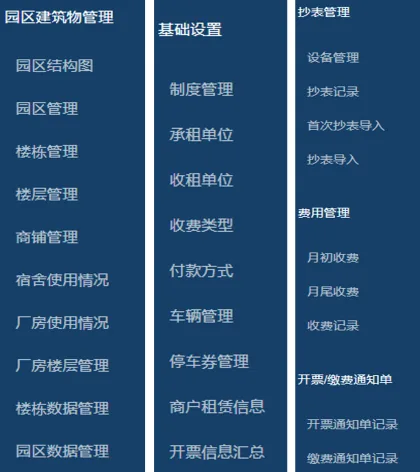 国万物业综合管理系统功能展示2