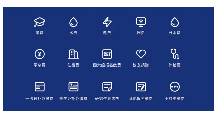 国万校园招生缴费系统适用场景