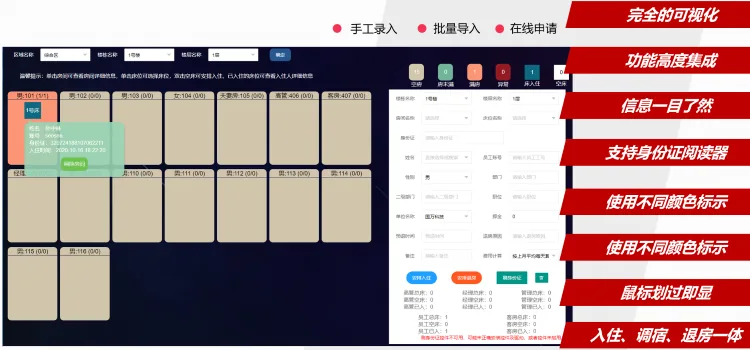 智慧公寓宿舍管理系统