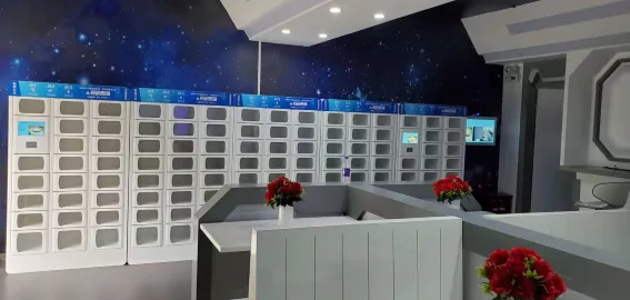 国万智能取餐柜自助系统架构图