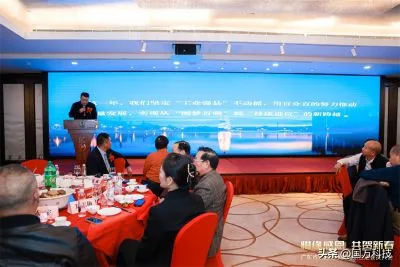 国万科技·红星堂-涟水商会2025新年团拜会孙以东书记致辞
