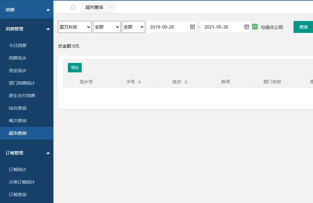订餐系统消费报表汇总！食堂再也不愁文章配图